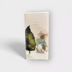 Suklaalevy valoa jouluun