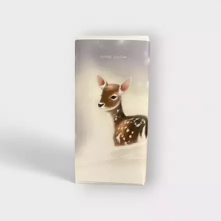 Suklaalevy hyvää joulua(peura)