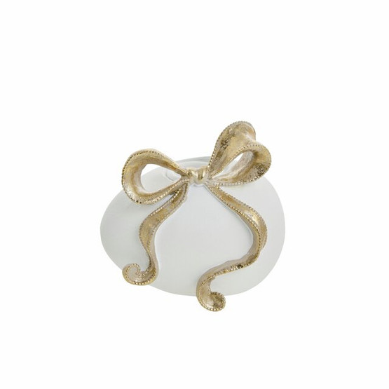 Kynttilänjalka rusetilla (kulta)