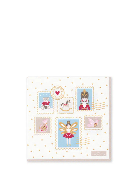 Paperiservetti Xmas letter