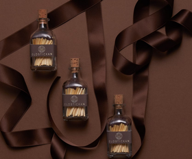 Eldstickan tulitikut kaarna( ruskea)