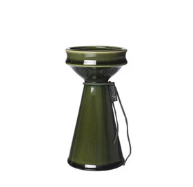 Hyasinttivaasi metsänvihreä keskikoko