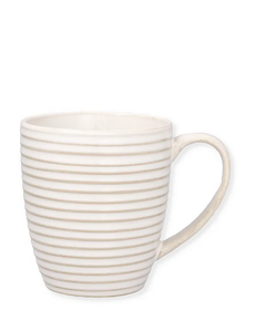 Raitamuki beige/valkoinen