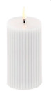 Uyuni vekkikynttilä valkoinen