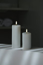 Uyuni vekkikynttilä valkoinen