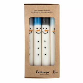 Lumiukko kruunukynttilät