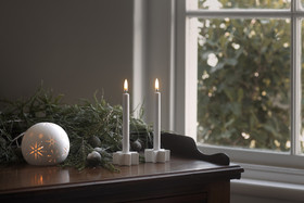 Keraaminen ledpallo