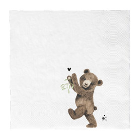 Paperiservetti karhu&mistelioksa