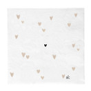 Lounasservetti (sydämet beige)