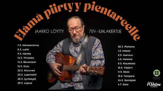 Nuorten pääsylippu Jaakko Löytyn konserttiin Salossa 4.7.2025