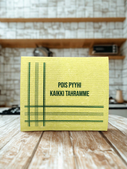 Tiskirätti painatuksella