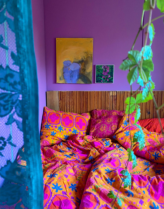 Auroora-puuvillasatiini aurinko