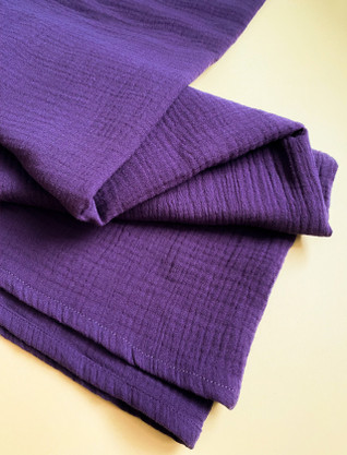 Yksivärinen huivi violetti
