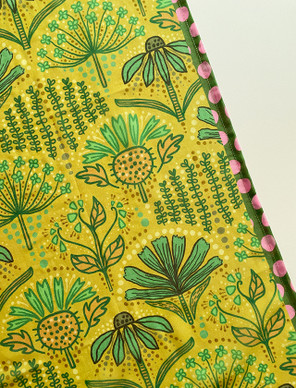 Yrttitarha-huivi vihreä