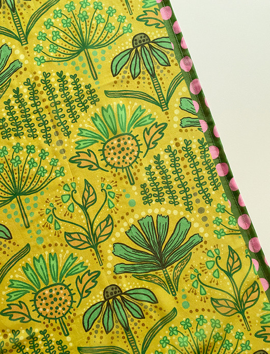 Yrttitarha-huivi vihreä