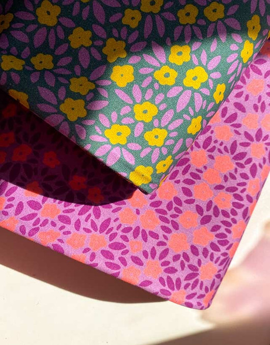 Siimes-puuvillasatiini illanhämy