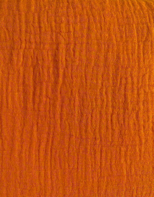 Puuvillamusliini oranssi