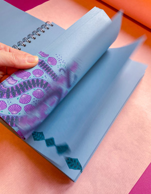 Muistikirja iso turkoosi