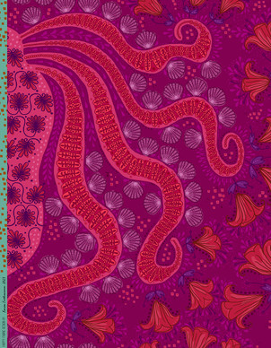 Ateena-puuvillasatiini karhunvatukka