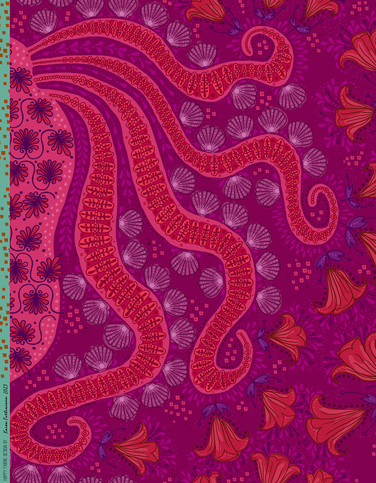 Ateena-puuvillasatiini karhunvatukka