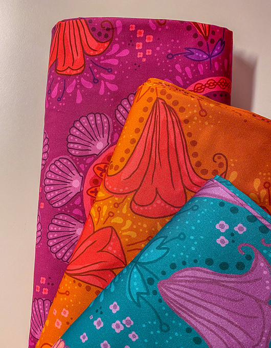 Ateena-puuvillasatiini karhunvatukka