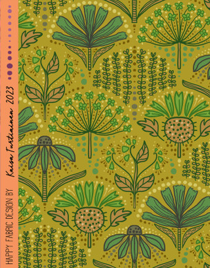 0,4 m pala Yrttitarha-puuvillatrikoo vihreä