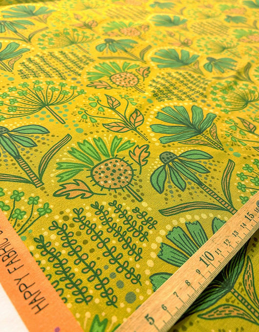 0,4 m pala Yrttitarha-puuvillatrikoo vihreä