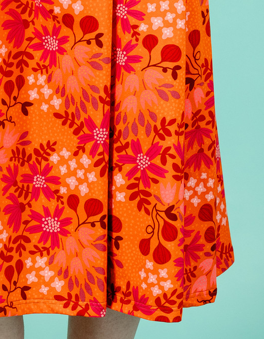 Moonika-mekko oranssi