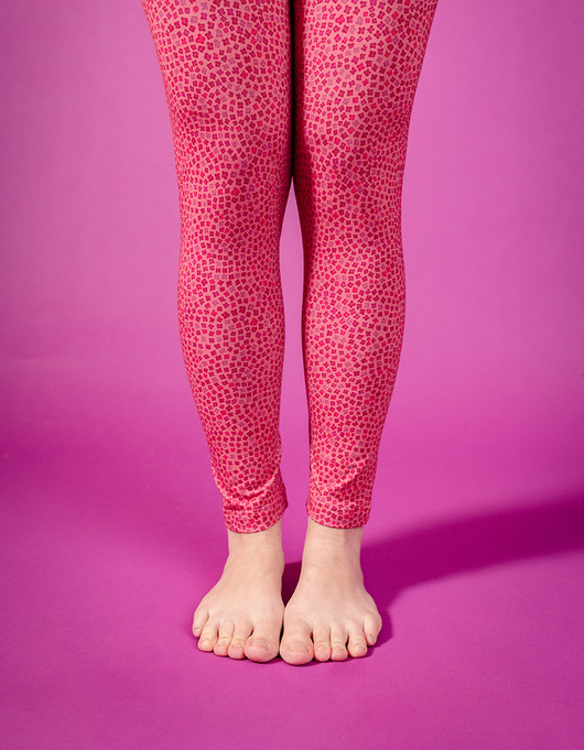 Syreeni-puuvillatrikoo vanha roosa