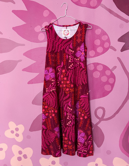 Mehtä-puuvillatrikoo viini