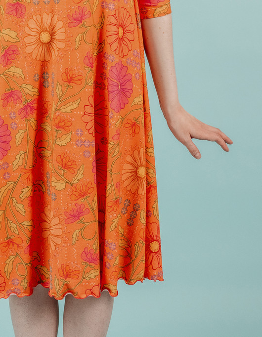 Aliisa-mekko oranssi