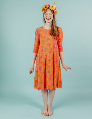 Aliisa-mekko oranssi