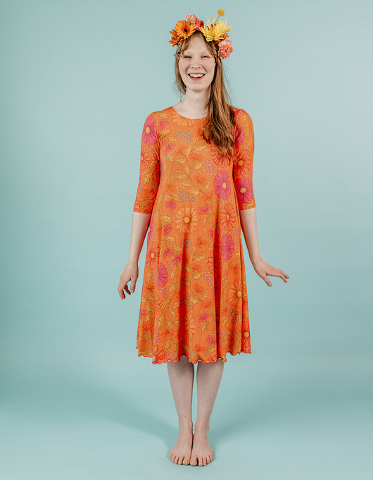 Aliisa-mekko oranssi