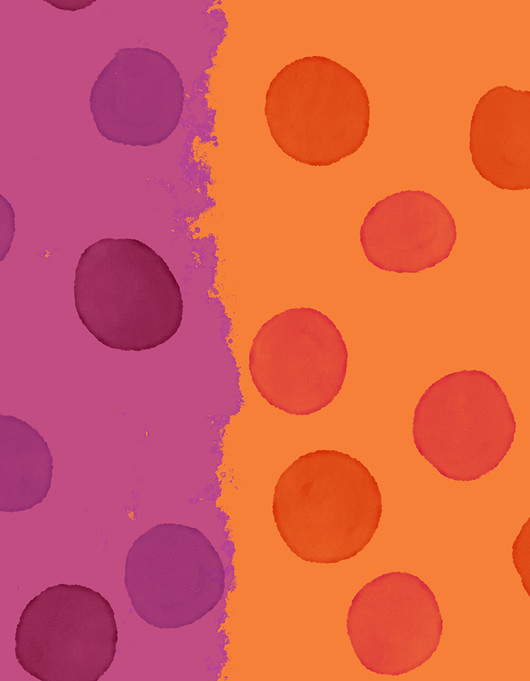 Haiku-pellavakangas oranssi