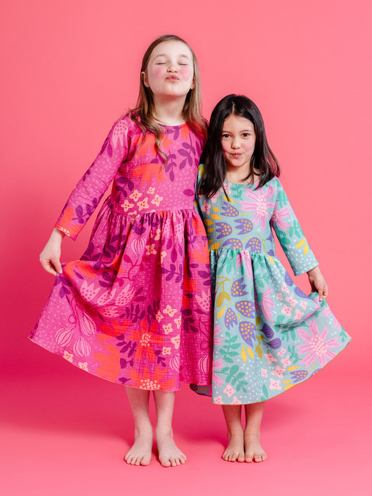 Iso Kreeta-ohut puuvillamusliini kesäpäivä