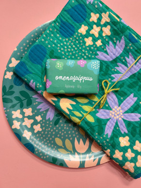 Pieni tarjotin eukalyptus Kreeta