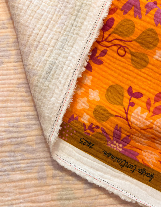 Kreeta-puuvillamusliini aurinko