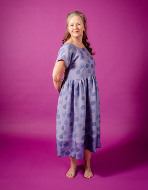 Haiku-pellavakangas laventeli