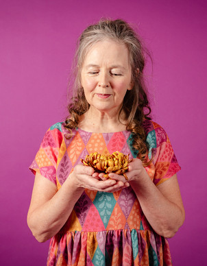 Maisa-mekko värikäs