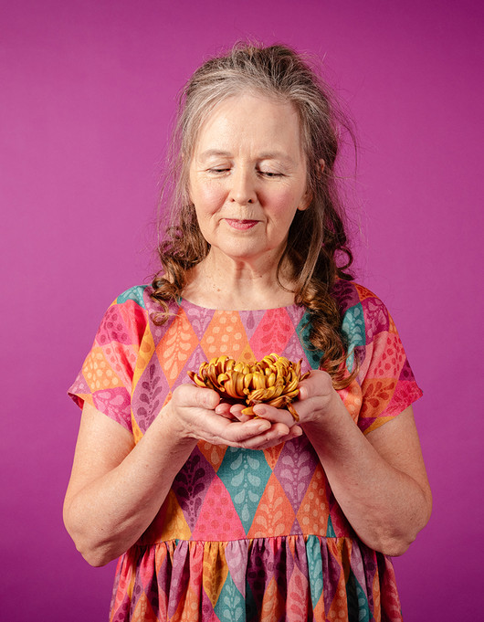 Maisa-mekko värikäs