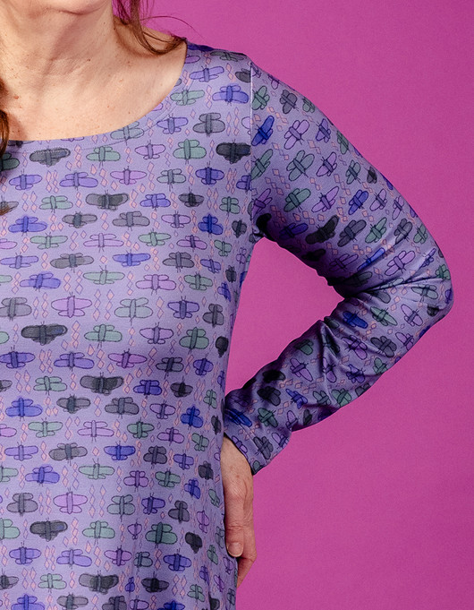 Pomonella-puuvillatrikoo laventeli