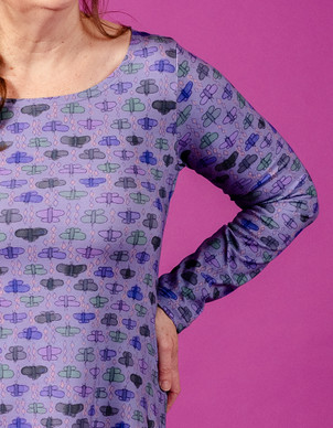 Mimi-mekko laventeli