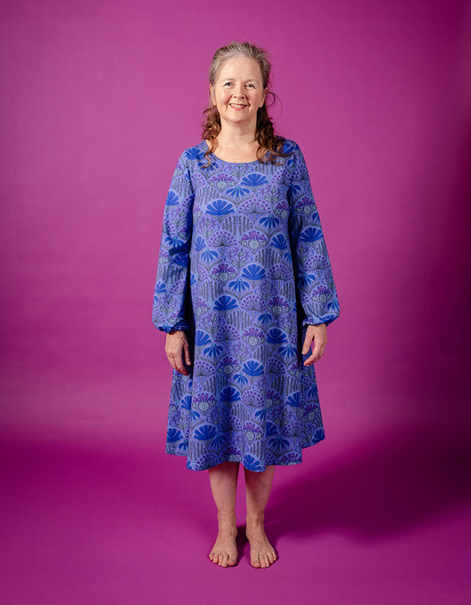 Moonika-mekko sininen