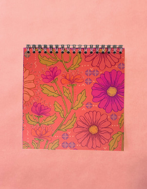 Muistikirja pieni oranssi