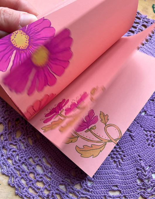 Muistikirja pieni oranssi