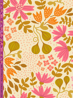 Kreeta-vohvelikangas kermanvaalea