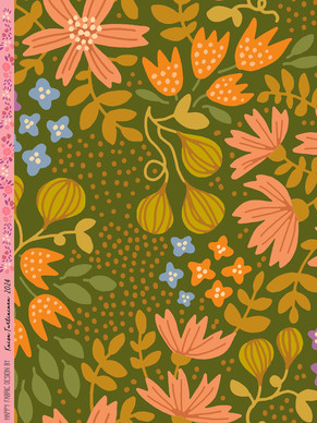 0,8 m pala Kreeta-pellavakangas kevään vihreys