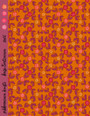 Pikkuruinen Kuisti-puuvillakangas oranssi