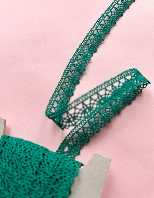 Pitsinauha 12 mm pullonvihreä