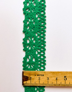 Pitsinauha 25 mm pullonvihreä